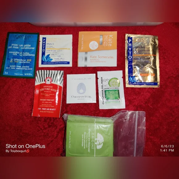 Beauty facial samples BUNDLE